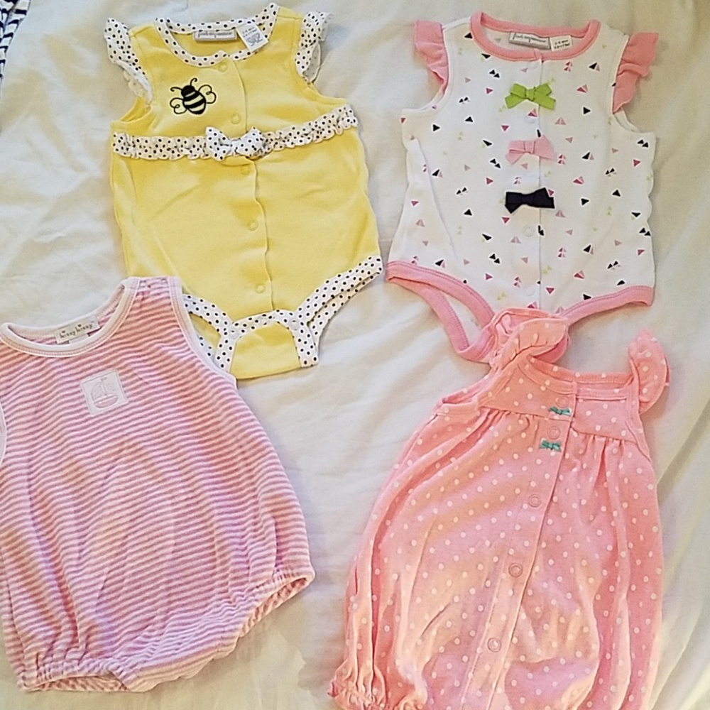 ~ 4 baby summer jumpers.